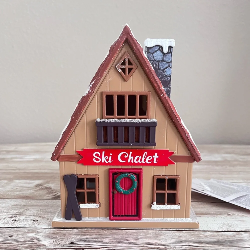Target bullseye Ski Chalet New 2025 Light Up💋